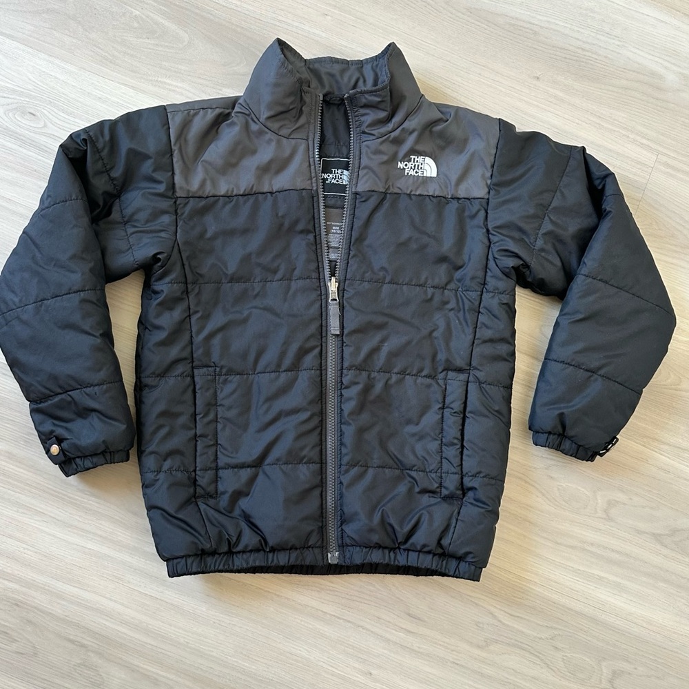 The North Face Kids Jacket - Black and Gray